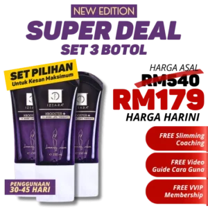 XBOOSTER PLUS SUPER (3 BOTOL)